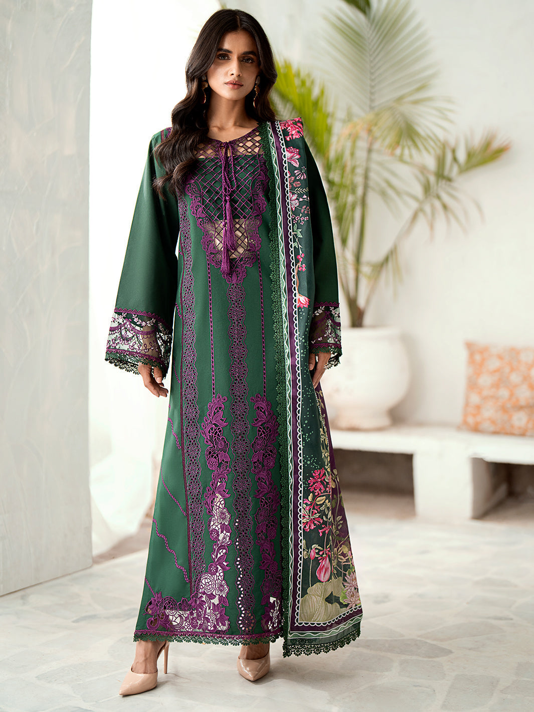 Bin Ilyas | Diara Winter 24 | 308-B - Official Bin Ilyas stockist in UK - Sakeena London