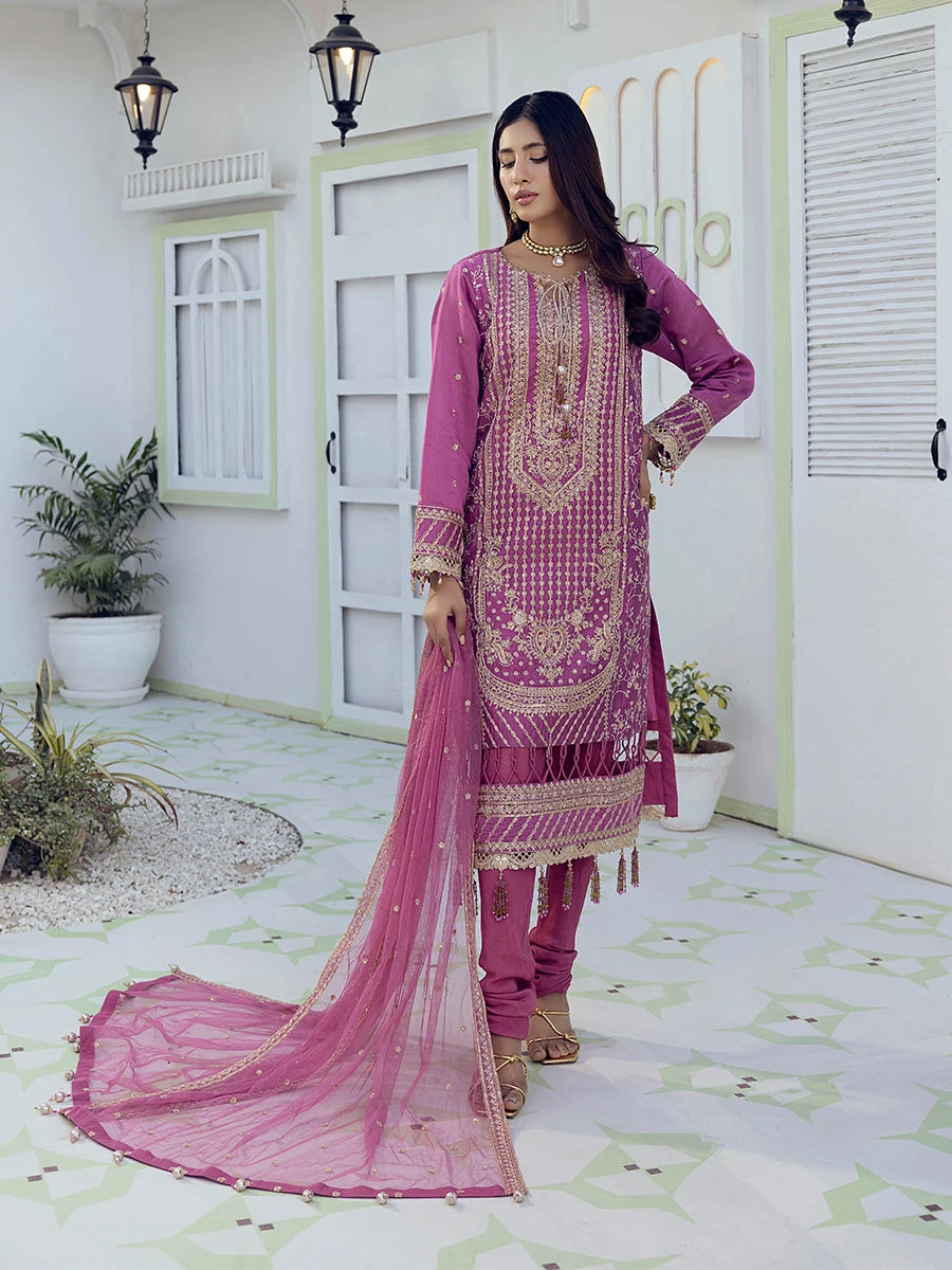Salitex | Signature Festive Chiffon | SUNW6NO004UT - Official Salitex stockist in UK - Sakeena London