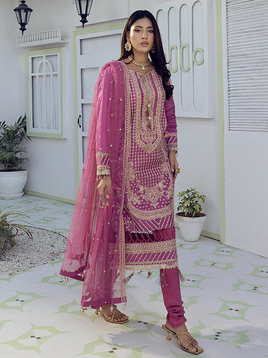 Salitex | Signature Festive Chiffon | SUNW6NO004UT - Official Salitex stockist in UK - Sakeena London
