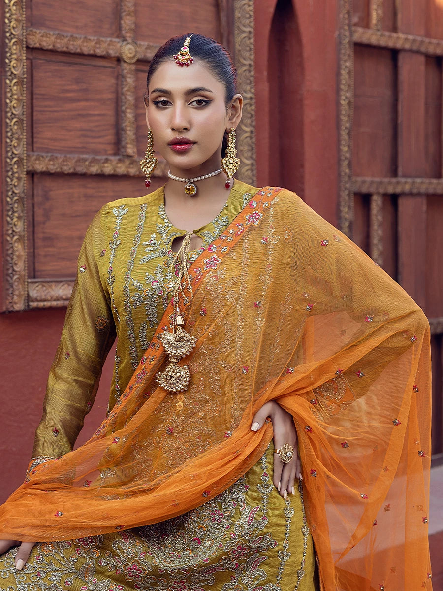 Salitex | Signature Festive Chiffon | SUNW6JI023UT - Official Salitex stockist in UK - Sakeena London