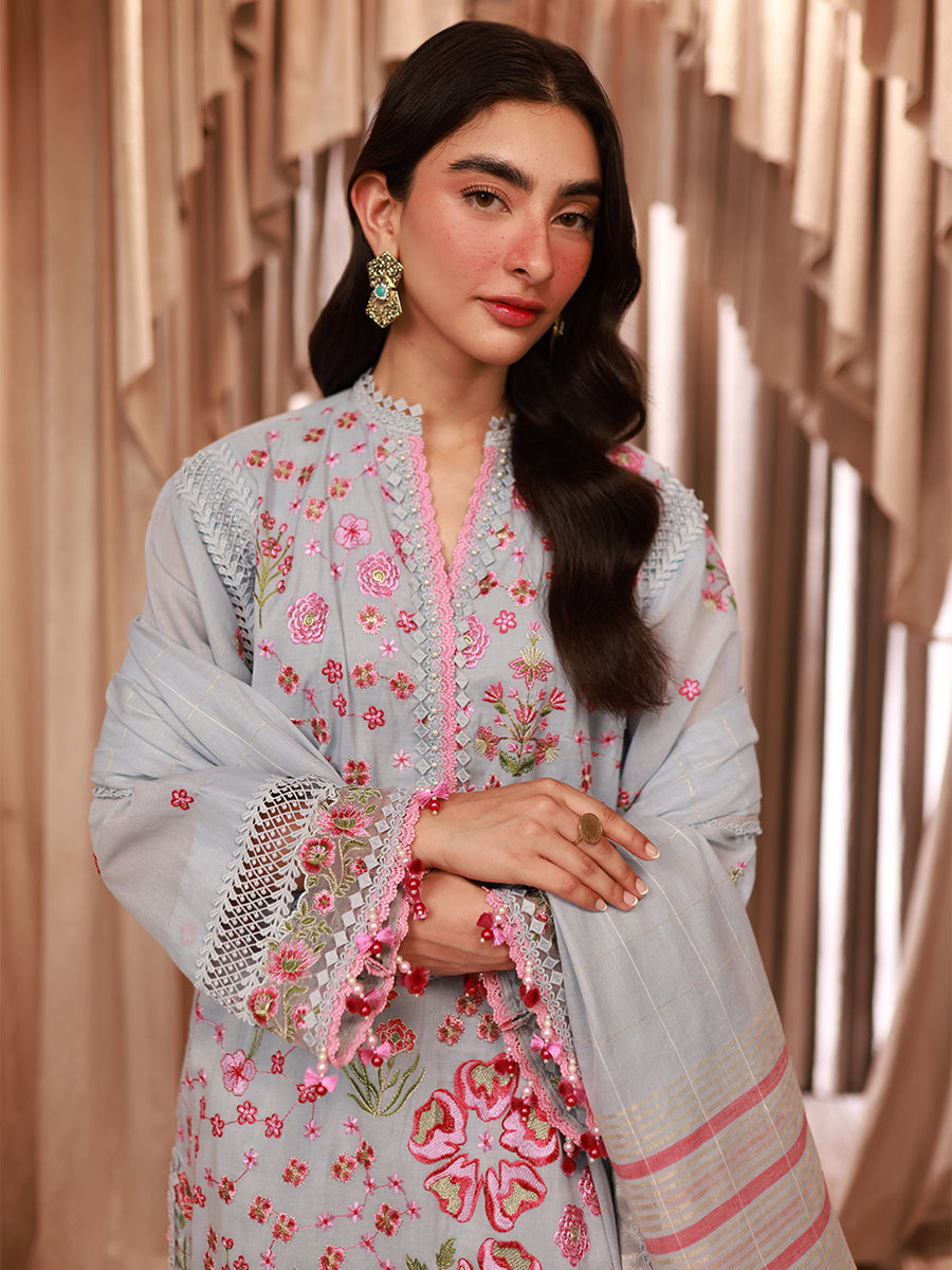 Salitex | Varya Luxury Lawn | D02 - Official Salitex stockist in UK - Sakeena London