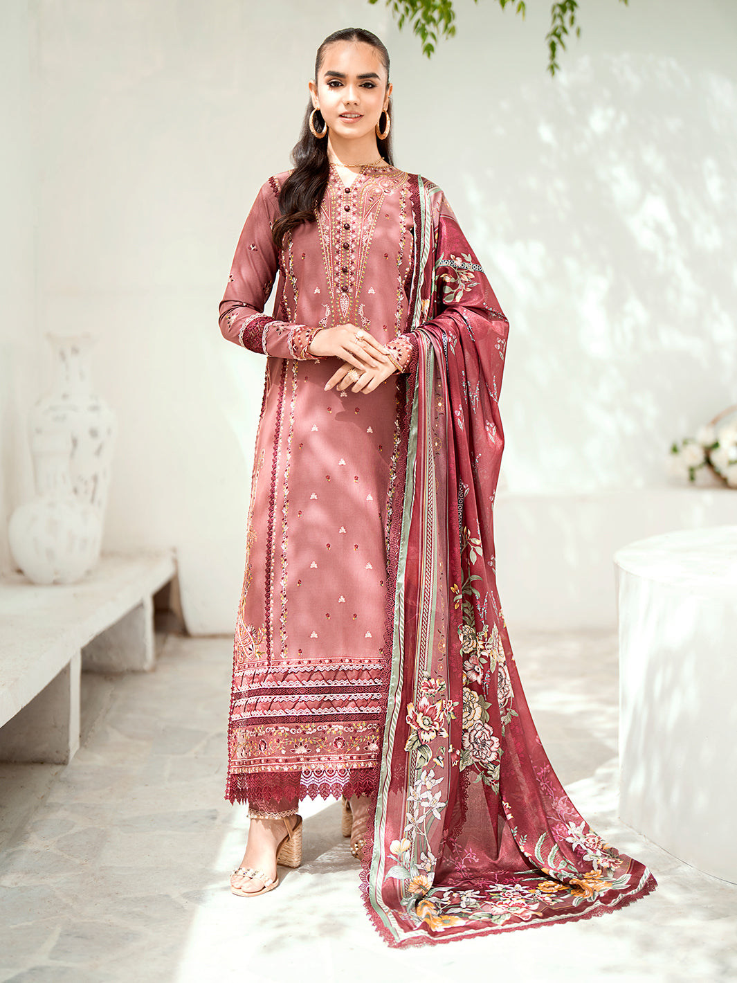 Bin Ilyas | Diara Winter 24 | 305-A - Official Bin Ilyas stockist in UK - Sakeena London