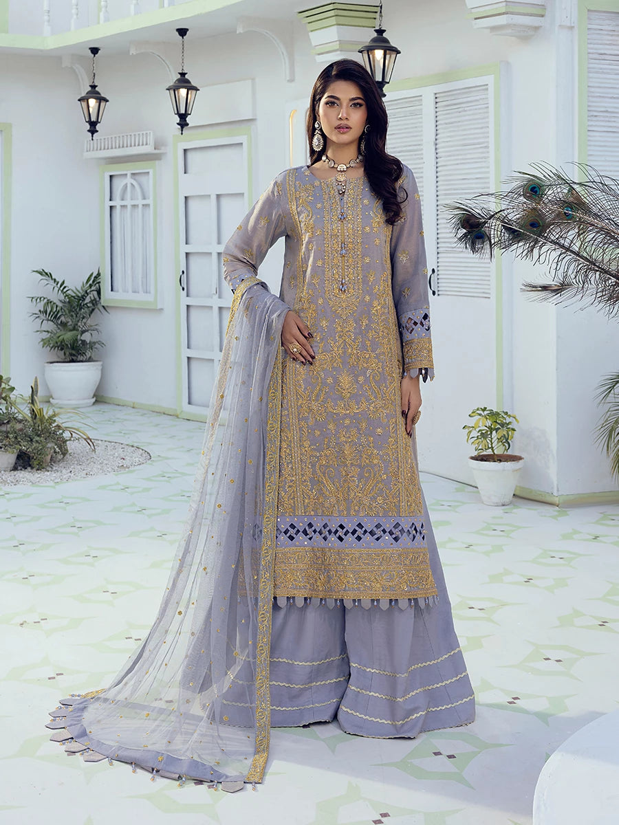 Salitex | Signature Festive Chiffon | SUNW6NO011UT - Official Salitex stockist in UK - Sakeena London