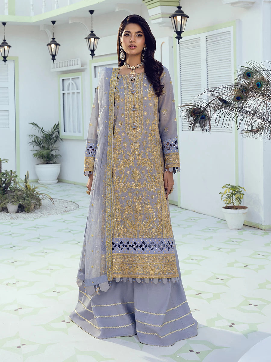 Salitex | Signature Festive Chiffon | SUNW6NO011UT - Official Salitex stockist in UK - Sakeena London