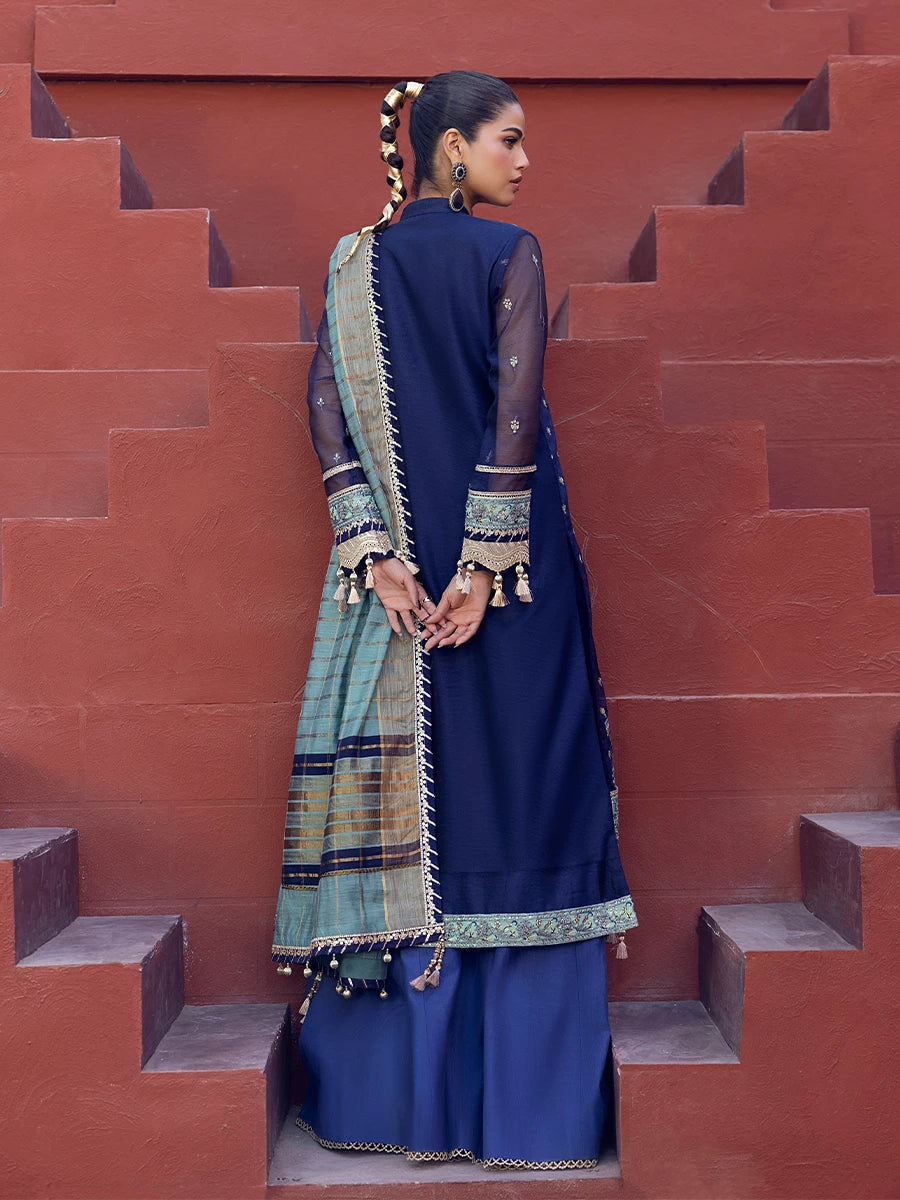 Salitex | Signature Festive Chiffon | SUNW6JI018UT - Official Salitex stockist in UK - Sakeena London