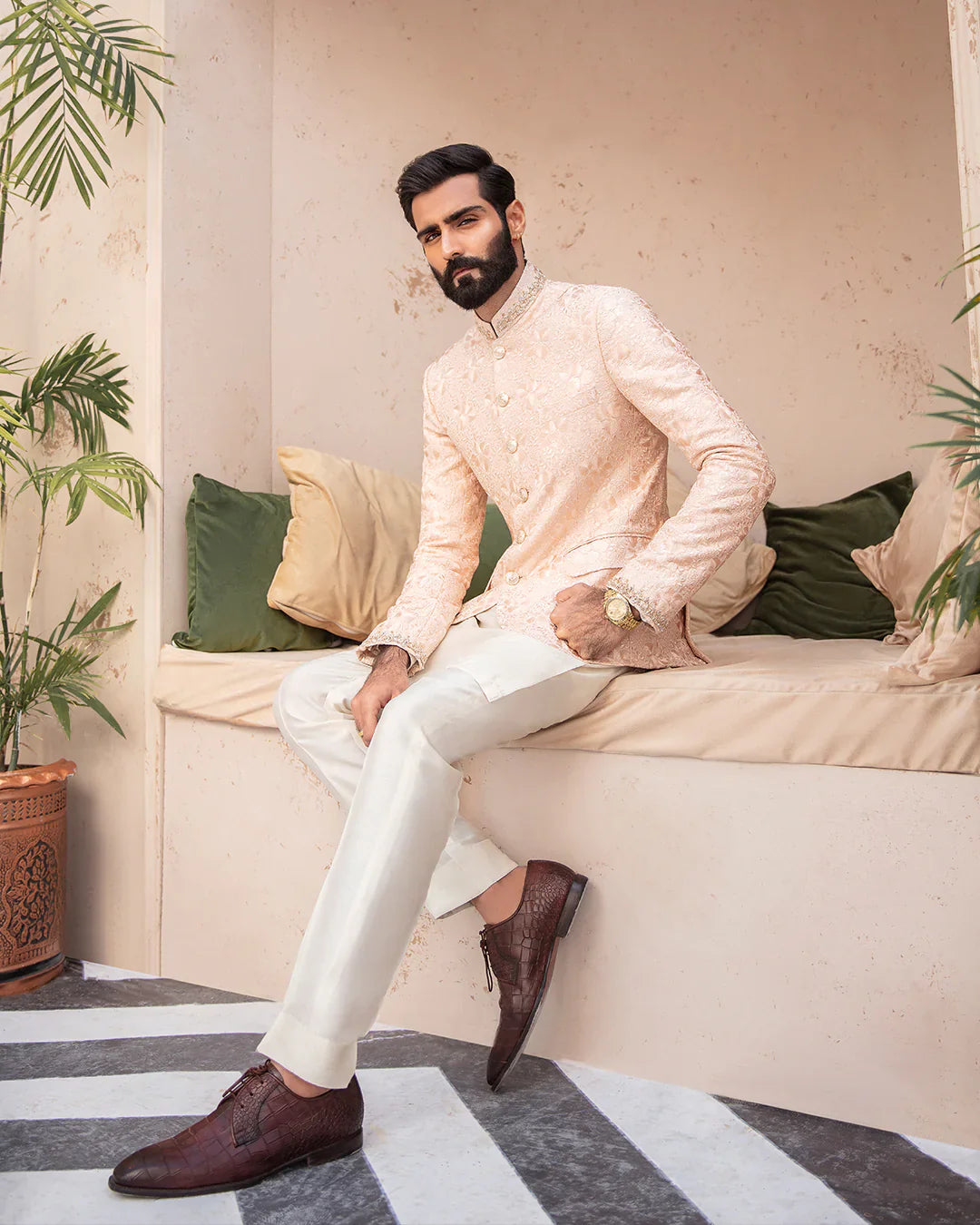 Pakistani Menswear | FSQ-Demir - Official Sakeena London Ltd. stockist in UK - Sakeena London