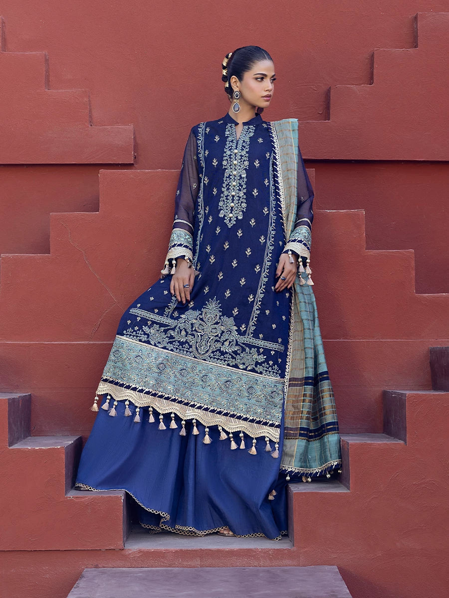 Salitex | Signature Festive Chiffon | SUNW6JI018UT - Official Salitex stockist in UK - Sakeena London