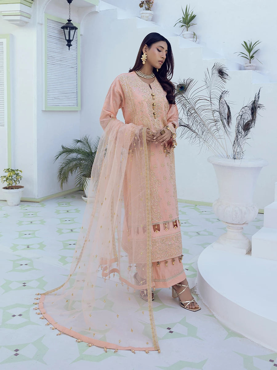 Salitex | Signature Festive Chiffon | SUNW6NO007UT - Official Salitex stockist in UK - Sakeena London