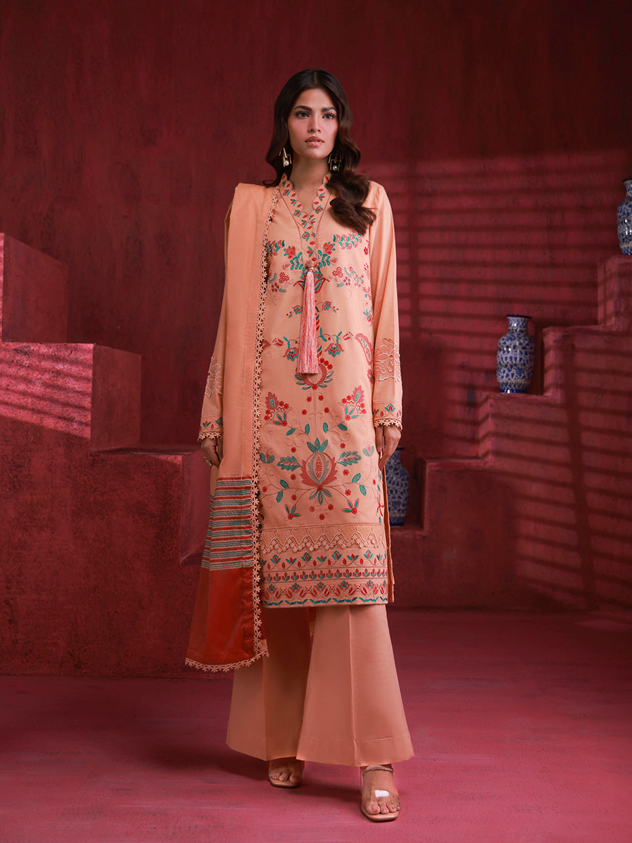 Salitex | Zaria Luxury Lawn | A02 - Official Salitex stockist in UK - Sakeena London