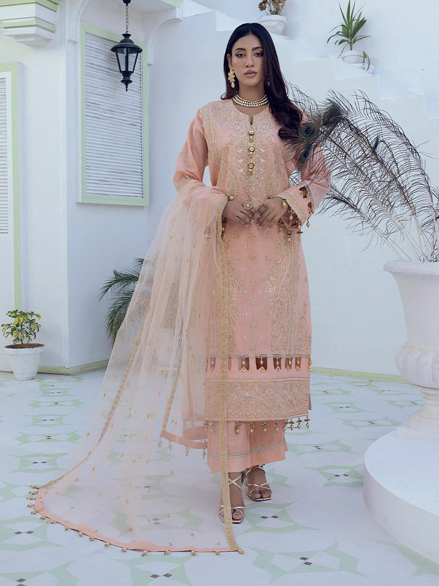 Salitex | Signature Festive Chiffon | SUNW6NO007UT - Official Salitex stockist in UK - Sakeena London