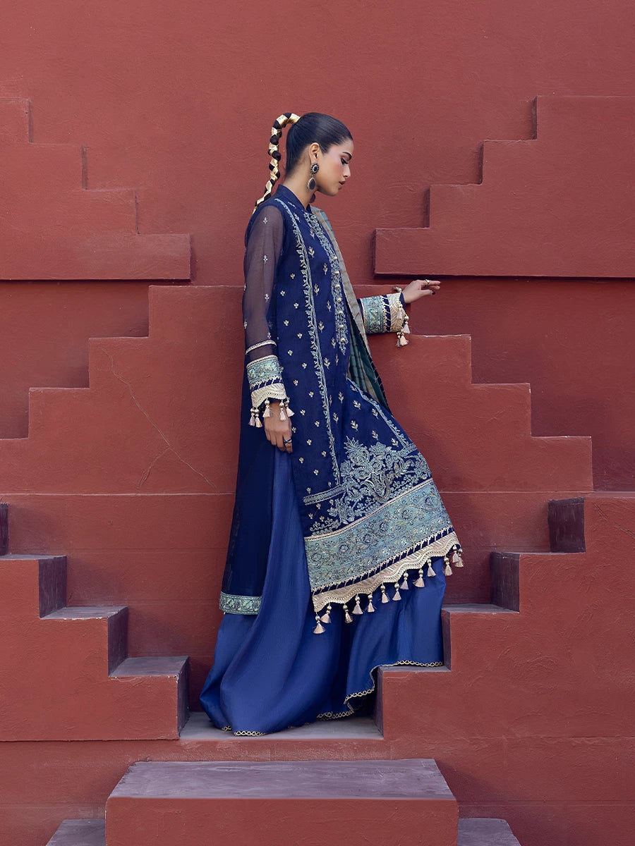 Salitex | Signature Festive Chiffon | SUNW6JI018UT - Official Salitex stockist in UK - Sakeena London