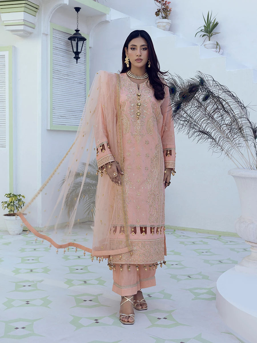 Salitex | Signature Festive Chiffon | SUNW6NO007UT - Official Salitex stockist in UK - Sakeena London