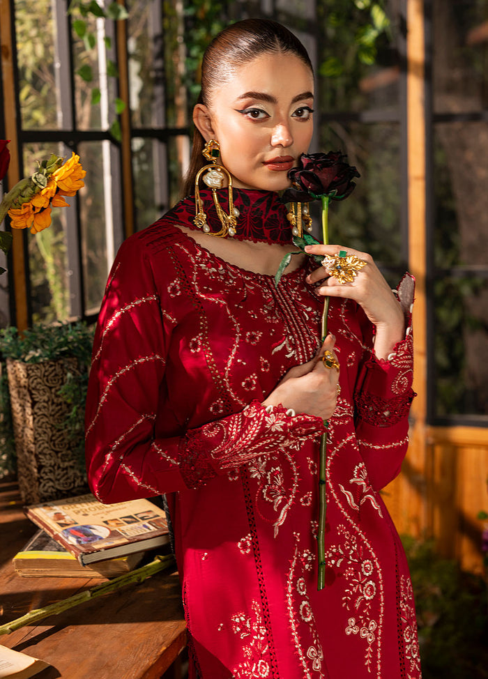Sahane | Roses De Feu Festive | CT22003 Rosee - Official Sahane stockist in UK - Sakeena London
