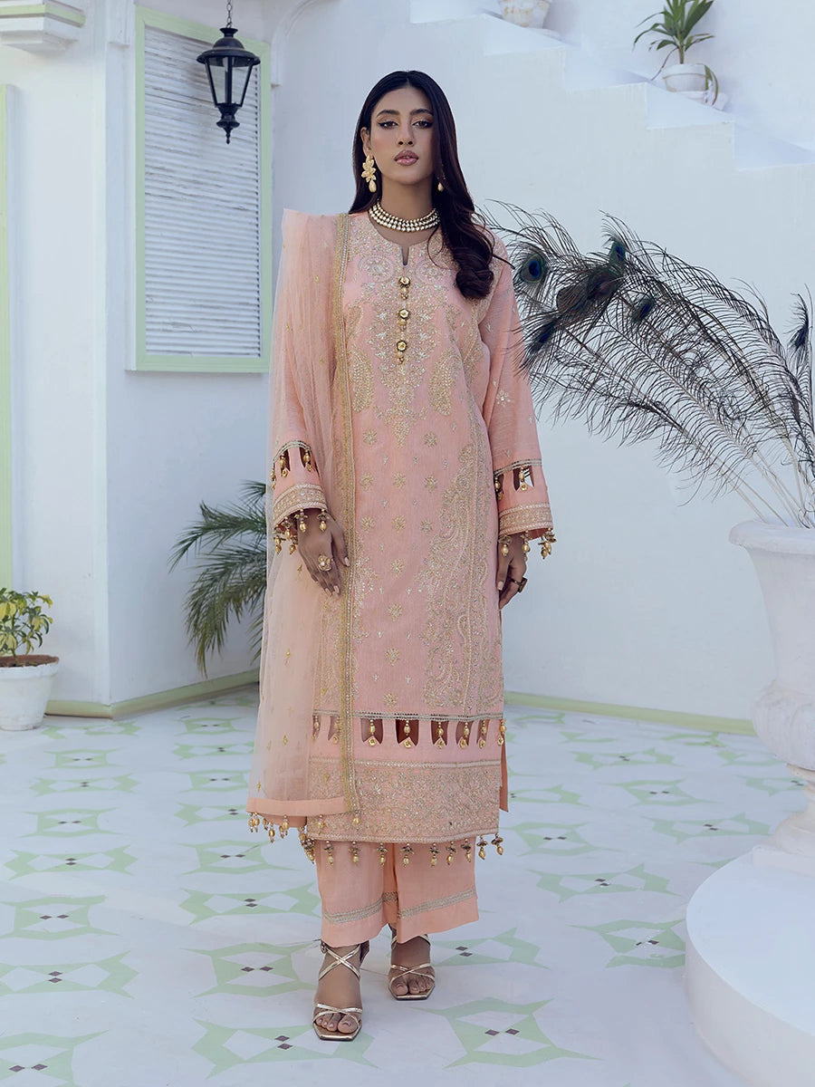 Salitex | Signature Festive Chiffon | SUNW6NO007UT - Official Salitex stockist in UK - Sakeena London