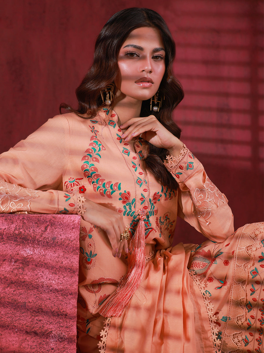 Salitex | Zaria Luxury Lawn | A02 - Official Salitex stockist in UK - Sakeena London