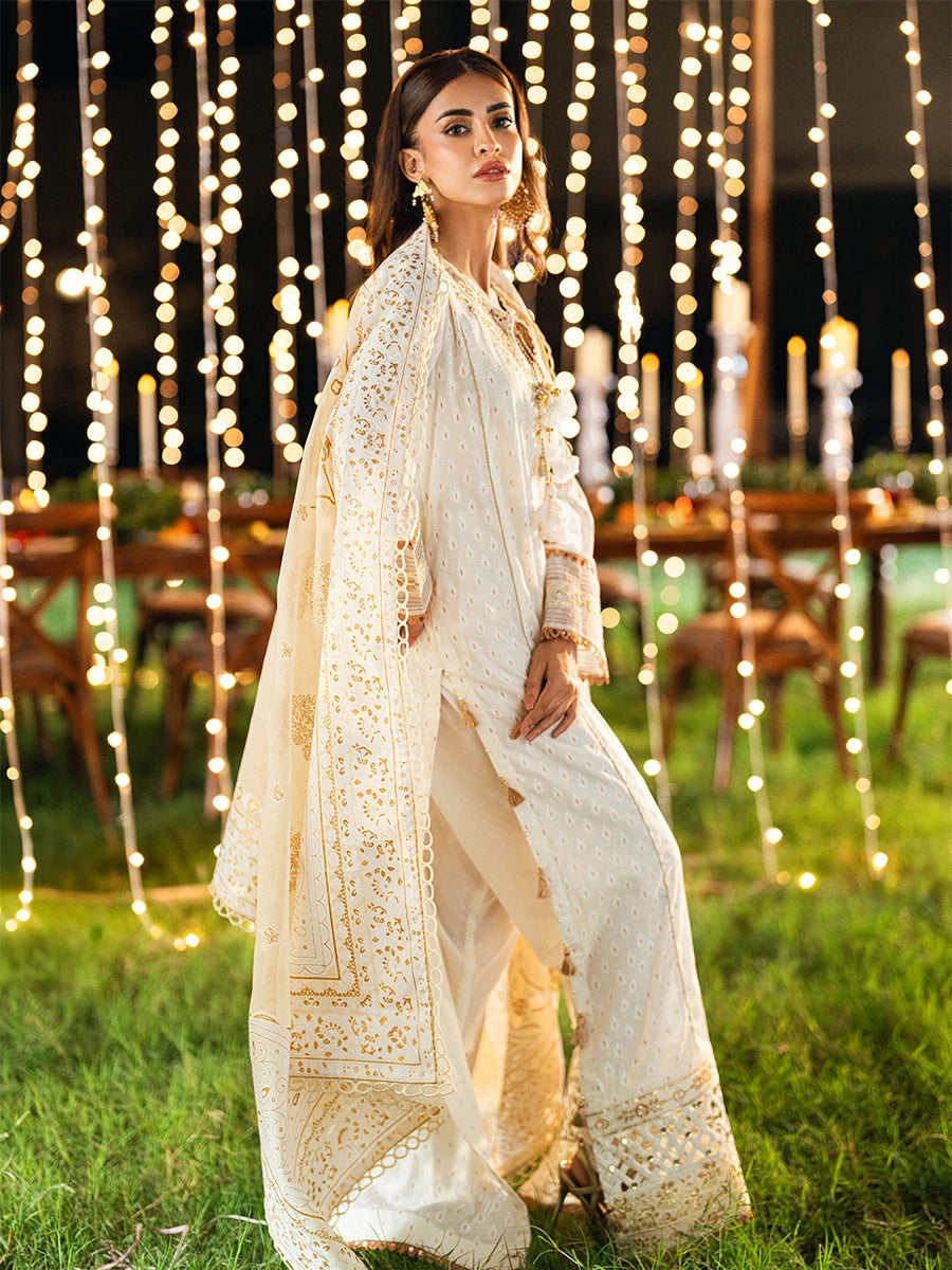 Salitex | Signature Festive Chiffon | UNS25WW008UT - Official Salitex stockist in UK - Sakeena London