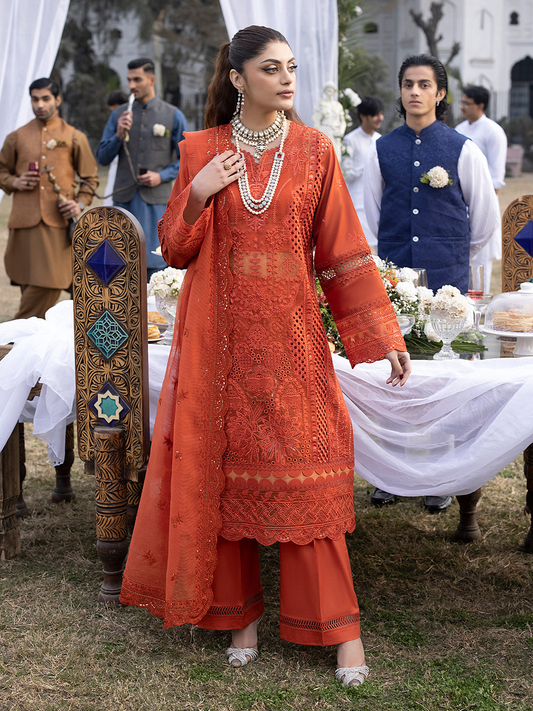 Mahnur | Mahrukh Luxury Lawn 24 | IRIS - Official Mahnur stockist in UK - Sakeena London