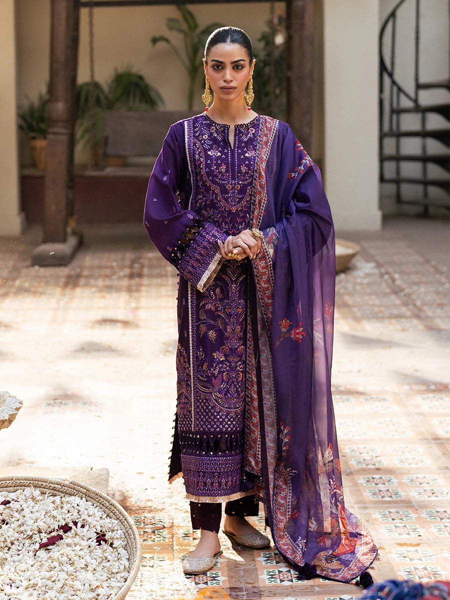 Salitex | Signature Festive Chiffon | SUNW6NO031UT - Official Salitex stockist in UK - Sakeena London
