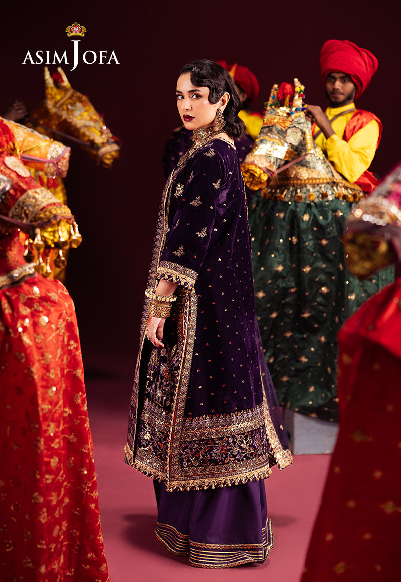 Asim Jofa | Makhmal Formals | AJMV-10 - Official Asim Jofa stockist in UK - Sakeena London