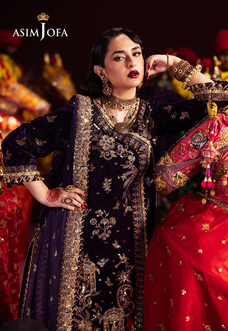Asim Jofa | Makhmal Formals | AJMV-10 - Official Asim Jofa stockist in UK - Sakeena London