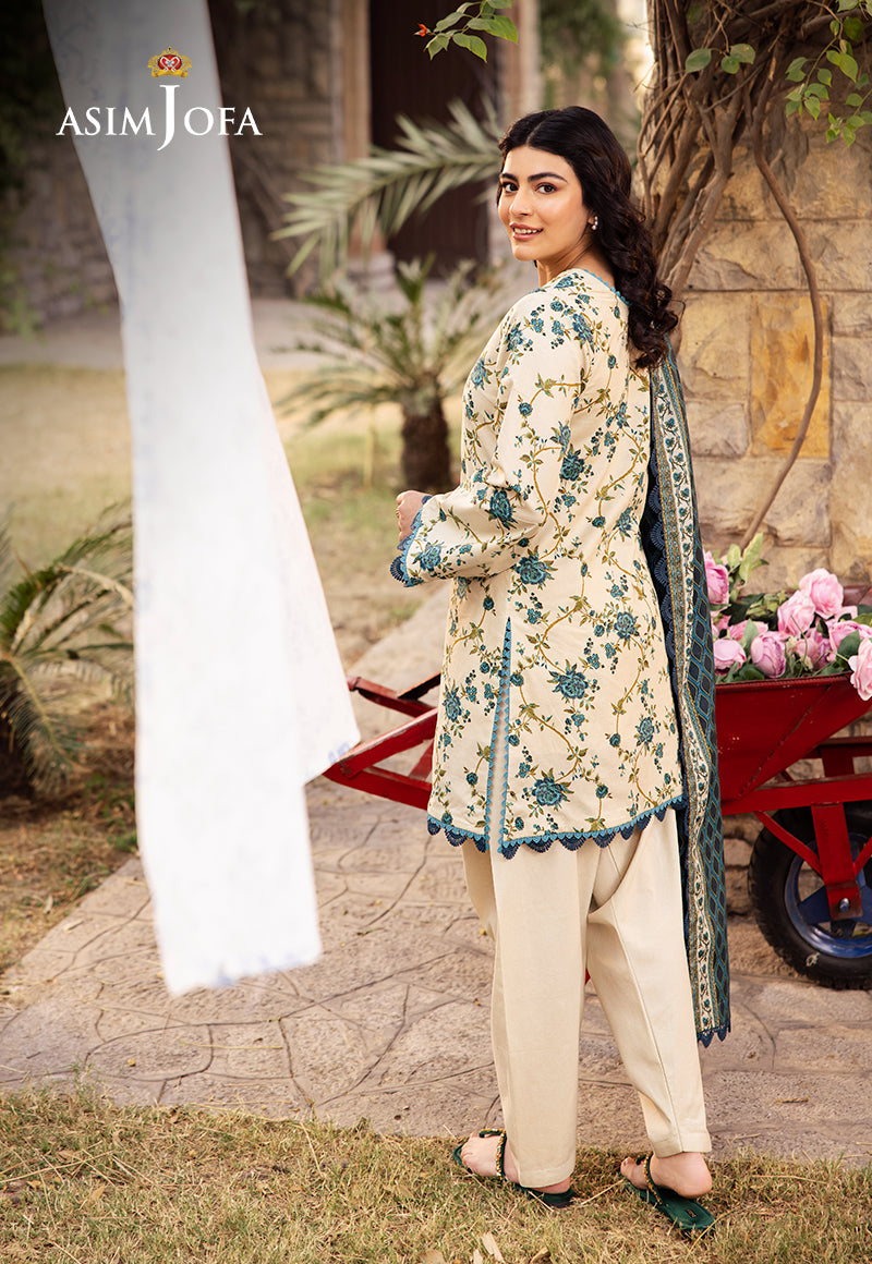 Asim Jofa | Prints Drop 2 | AJUBJ-34 - Official Asim Jofa stockist in UK - Sakeena London