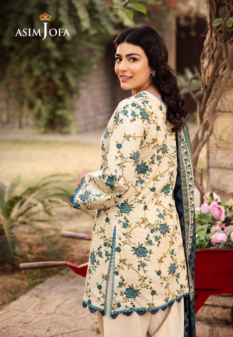 Asim Jofa | Prints Drop 2 | AJUBJ-34 - Official Asim Jofa stockist in UK - Sakeena London