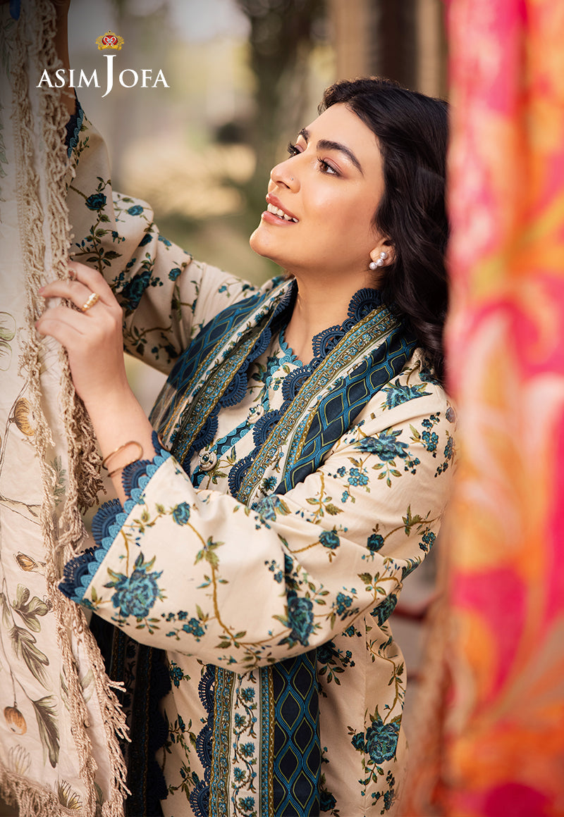 Asim Jofa | Prints Drop 2 | AJUBJ-34 - Official Asim Jofa stockist in UK - Sakeena London