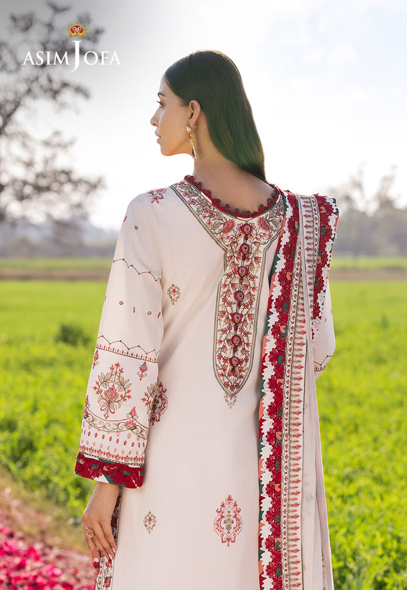 Asim Jofa | Luxury Lawn 25 | AJELL-08 - Official Asim Jofa stockist in UK - Sakeena London