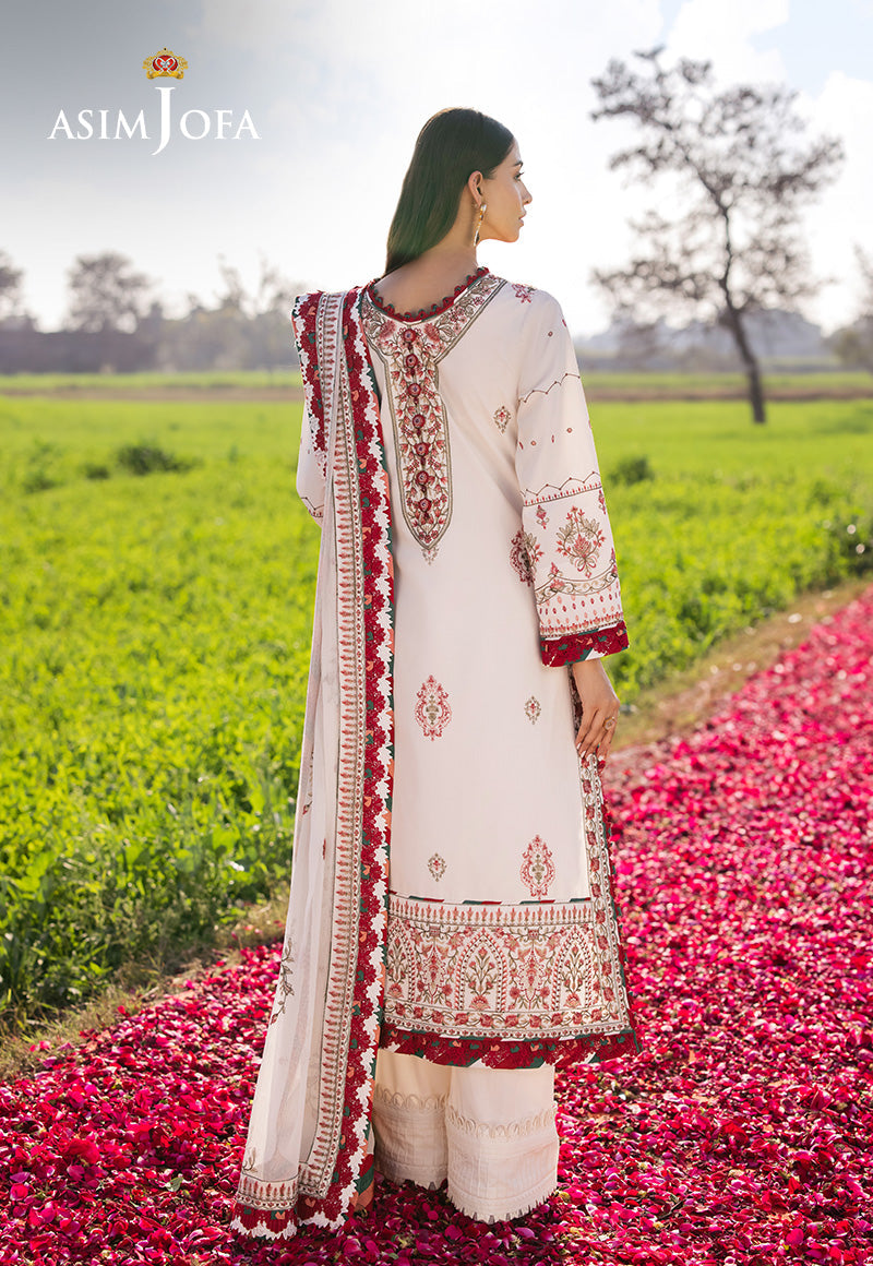 Asim Jofa | Luxury Lawn 25 | AJELL-08 - Official Asim Jofa stockist in UK - Sakeena London
