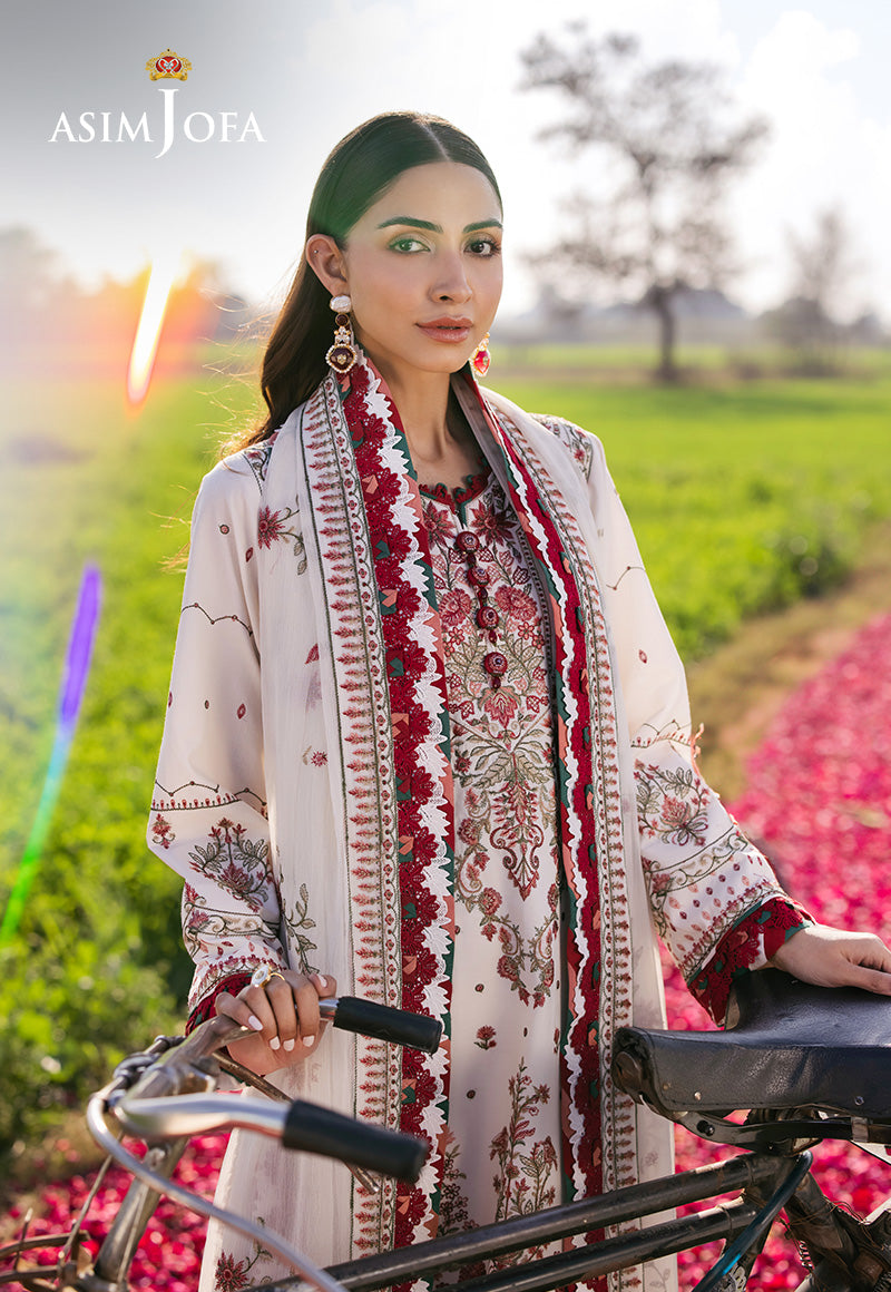 Asim Jofa | Luxury Lawn 25 | AJELL-08 - Official Asim Jofa stockist in UK - Sakeena London