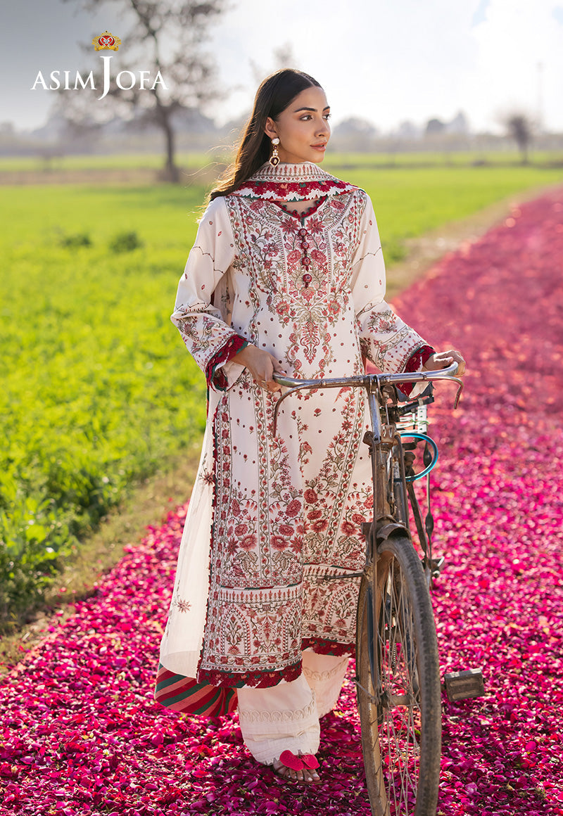 Asim Jofa | Luxury Lawn 25 | AJELL-08 - Official Asim Jofa stockist in UK - Sakeena London