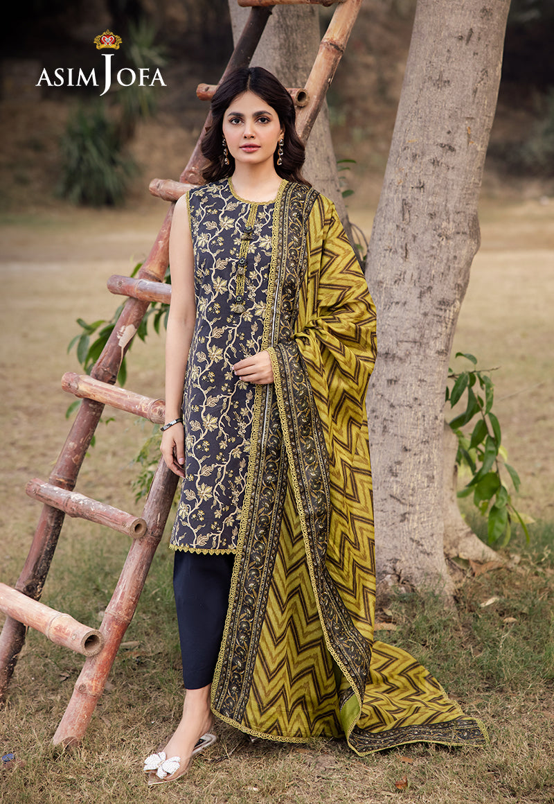 Asim Jofa | Prints Drop 2 | AJUBJ-26 - Official Asim Jofa stockist in UK - Sakeena London