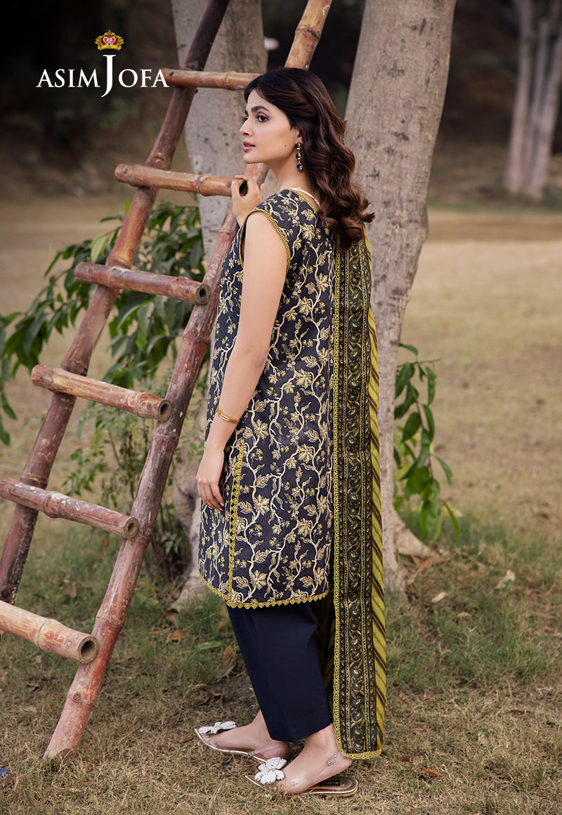 Asim Jofa | Prints Drop 2 | AJUBJ-26 - Official Asim Jofa stockist in UK - Sakeena London