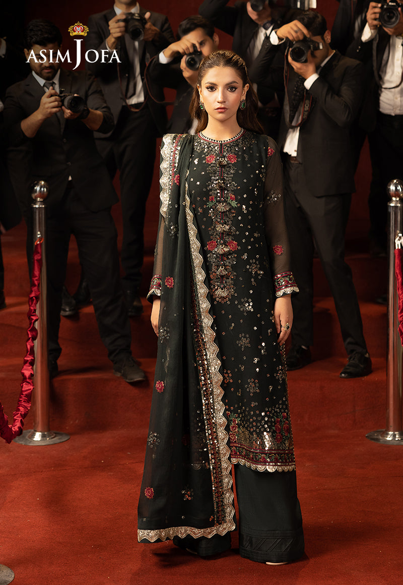 Asim Jofa | Festive Collection 25 | AJLLF-17 - Official Asim jofa stockist in UK - Sakeena London