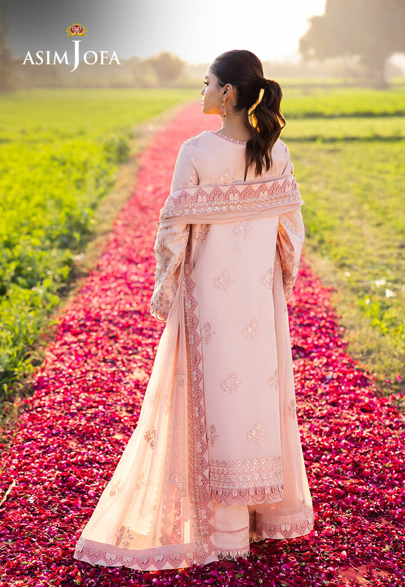 Asim Jofa | Luxury Lawn 25 | AJELL-15 - Official Asim Jofa stockist in UK - Sakeena London