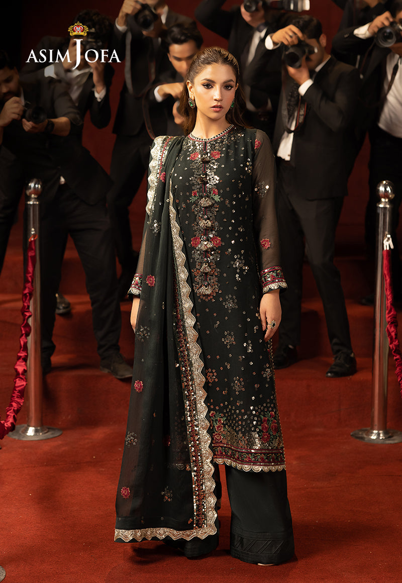 Asim Jofa | Festive Collection 25 | AJLLF-17 - Official Asim jofa stockist in UK - Sakeena London