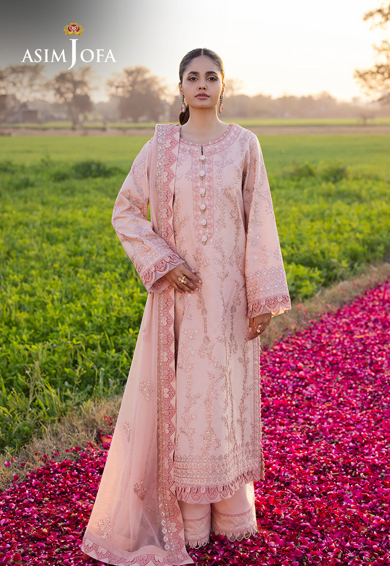Asim Jofa | Luxury Lawn 25 | AJELL-15 - Official Asim Jofa stockist in UK - Sakeena London