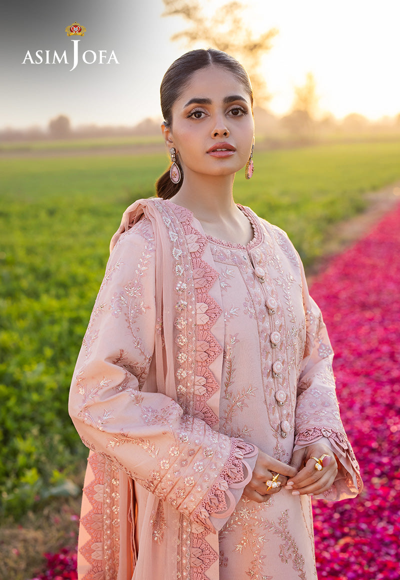 Asim Jofa | Luxury Lawn 25 | AJELL-15 - Official Asim Jofa stockist in UK - Sakeena London