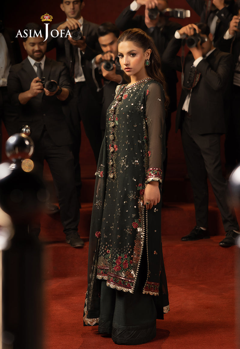 Asim Jofa | Festive Collection 25 | AJLLF-17 - Official Asim jofa stockist in UK - Sakeena London