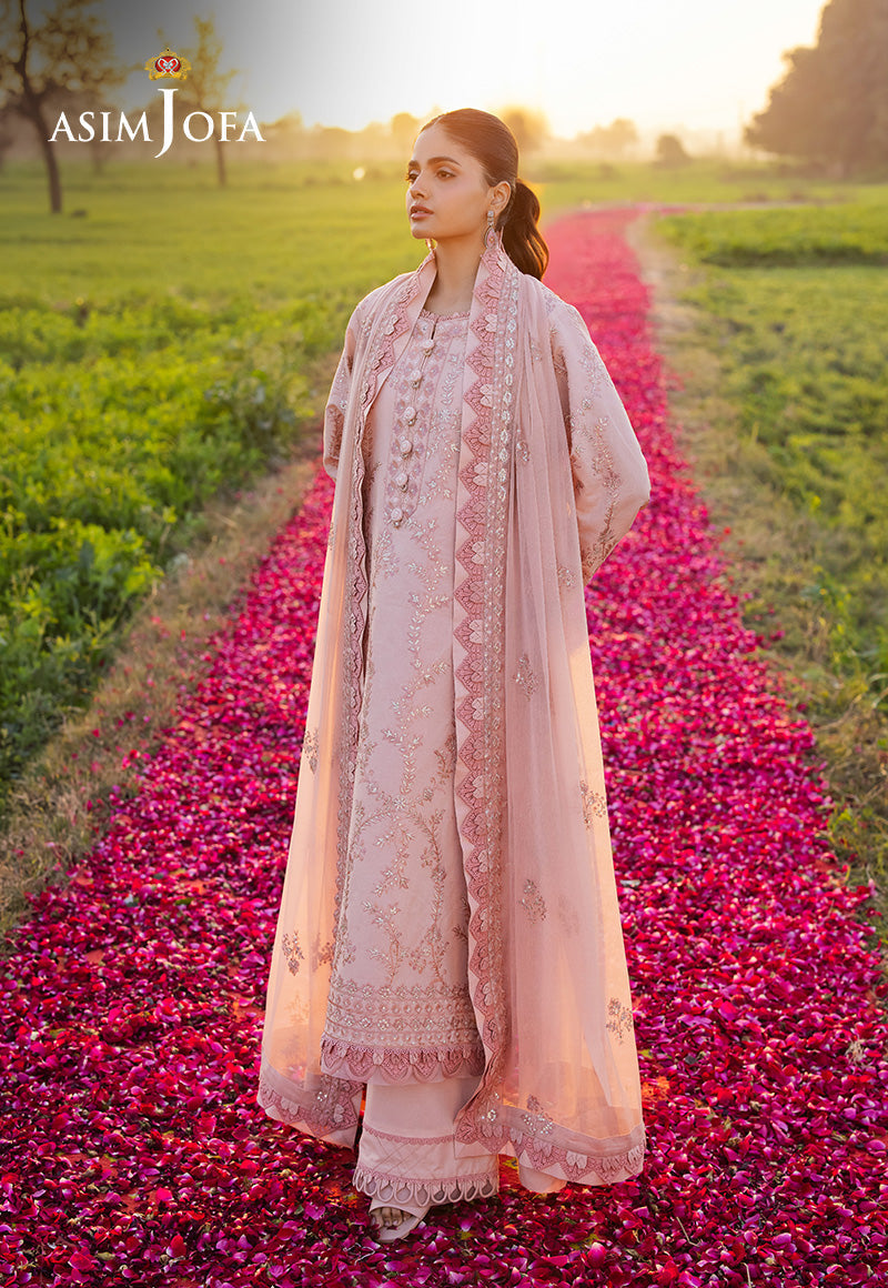 Asim Jofa | Luxury Lawn 25 | AJELL-15 - Official Asim Jofa stockist in UK - Sakeena London