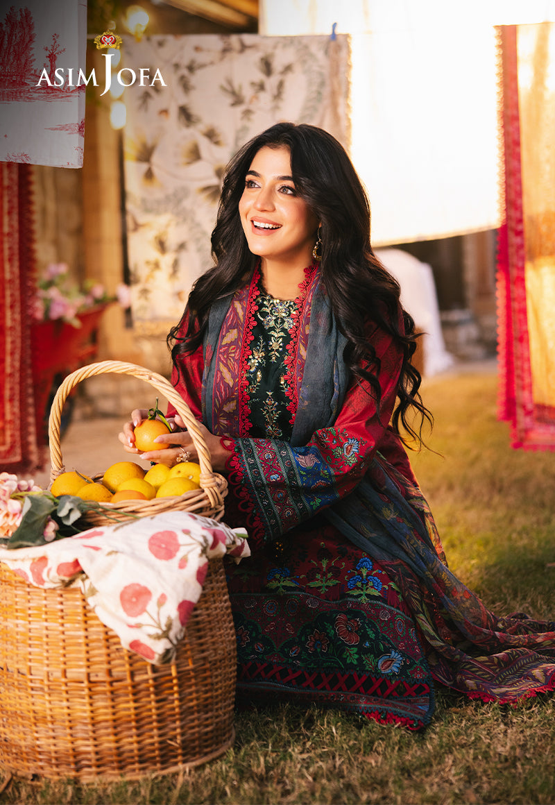 Asim Jofa | Prints Drop 2 | AJUBJ-06 - Official Asim Jofa stockist in UK - Sakeena London