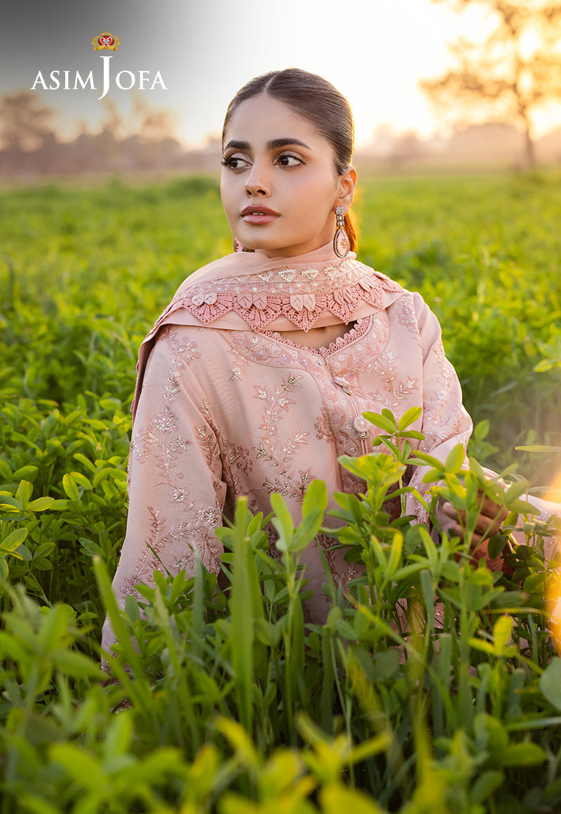 Asim Jofa | Luxury Lawn 25 | AJELL-15 - Official Asim Jofa stockist in UK - Sakeena London