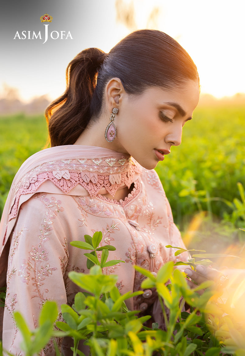 Asim Jofa | Luxury Lawn 25 | AJELL-15 - Official Asim Jofa stockist in UK - Sakeena London