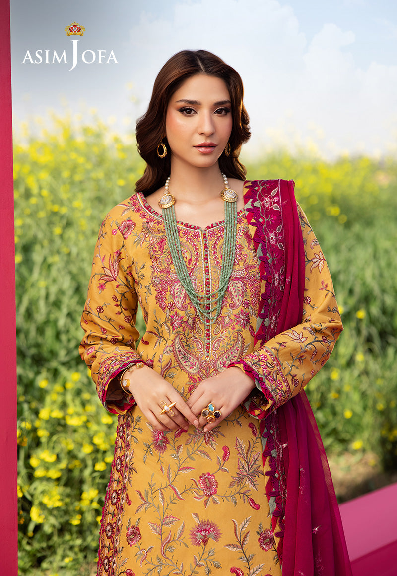 Asim Jofa | Luxury Lawn 25 | AJELL-07 - Official Asim Jofa stockist in UK - Sakeena London