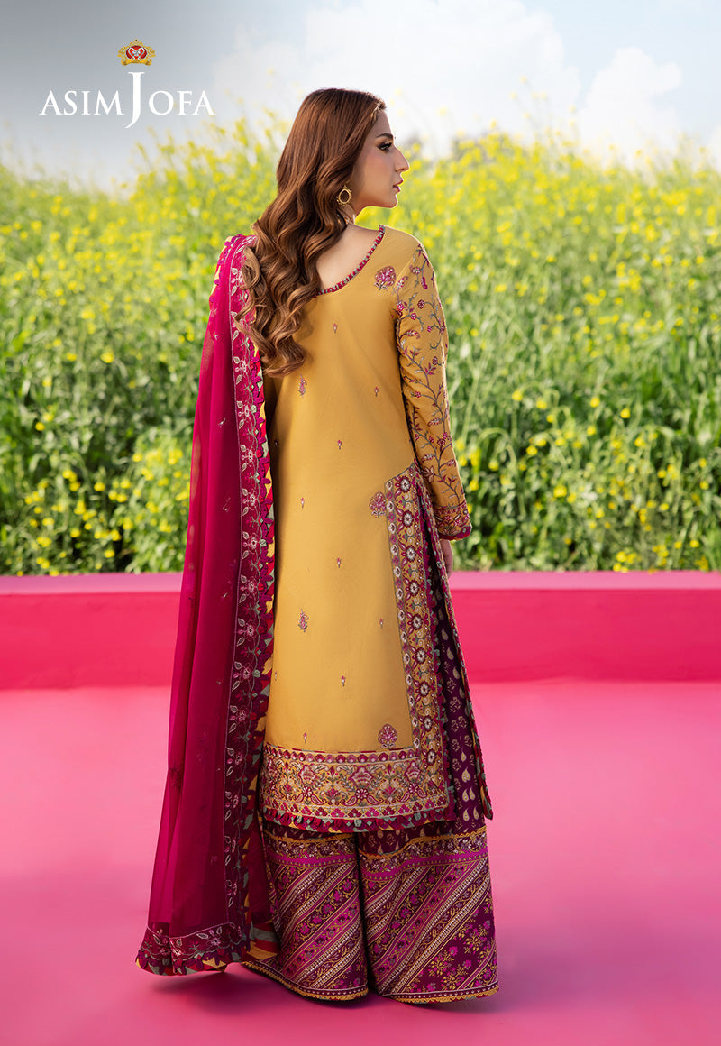 Asim Jofa | Luxury Lawn 25 | AJELL-07 - Official Asim Jofa stockist in UK - Sakeena London