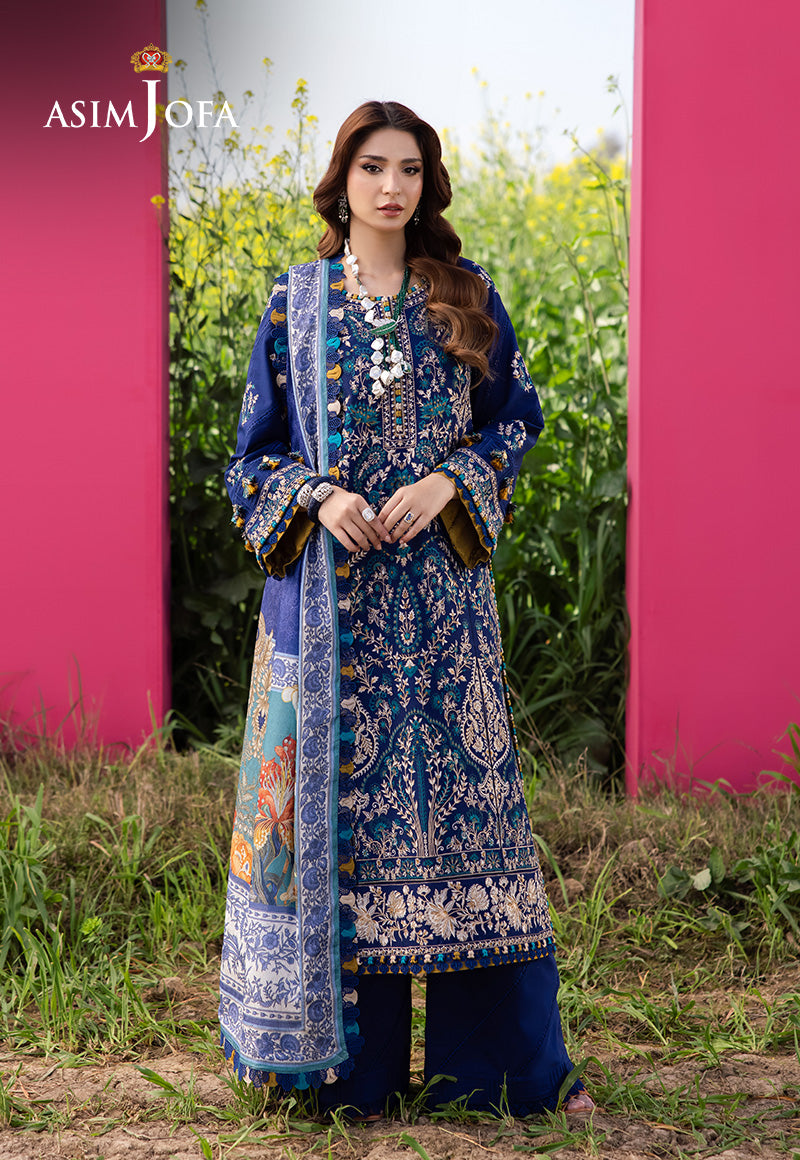 Asim Jofa | Luxury Lawn 25 | AJELL-11 - Official Asim Jofa stockist in UK - Sakeena London
