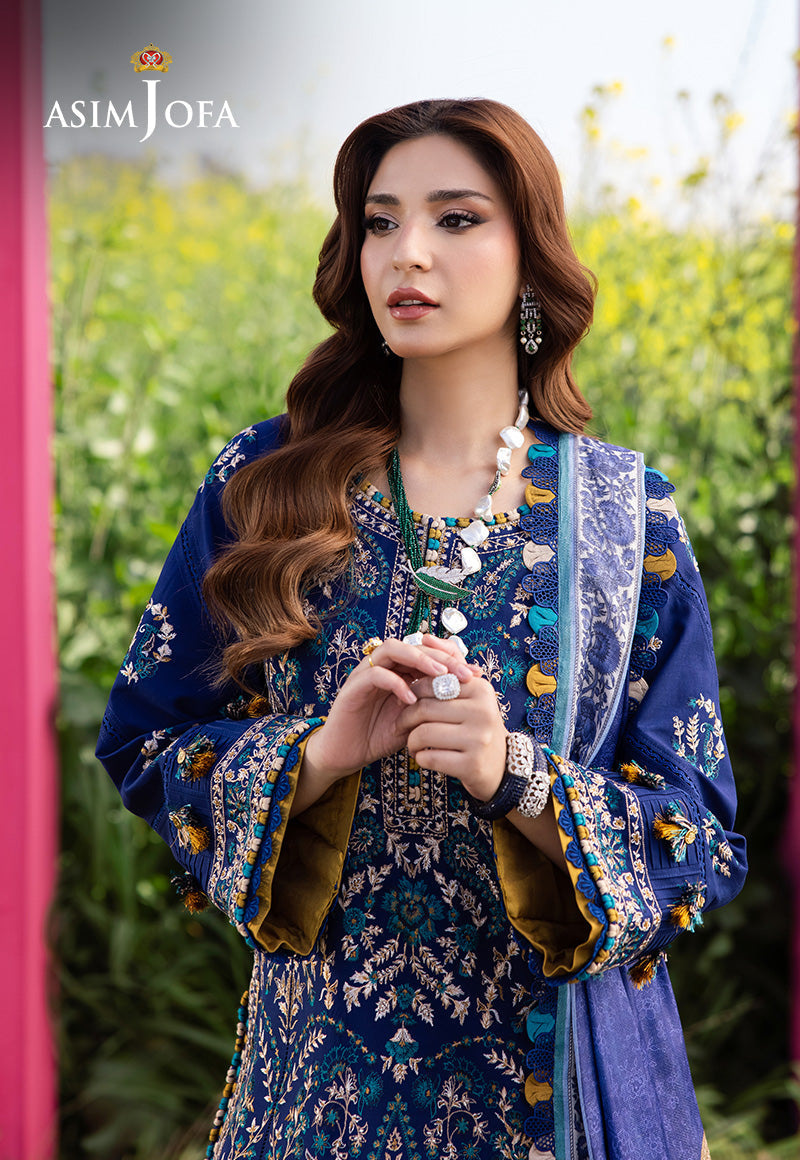 Asim Jofa | Luxury Lawn 25 | AJELL-11 - Official Asim Jofa stockist in UK - Sakeena London