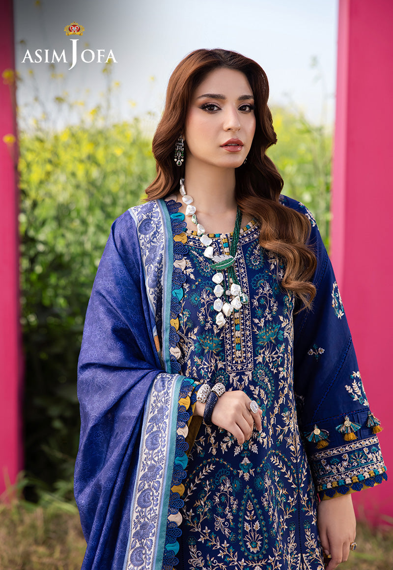 Asim Jofa | Luxury Lawn 25 | AJELL-11 - Official Asim Jofa stockist in UK - Sakeena London