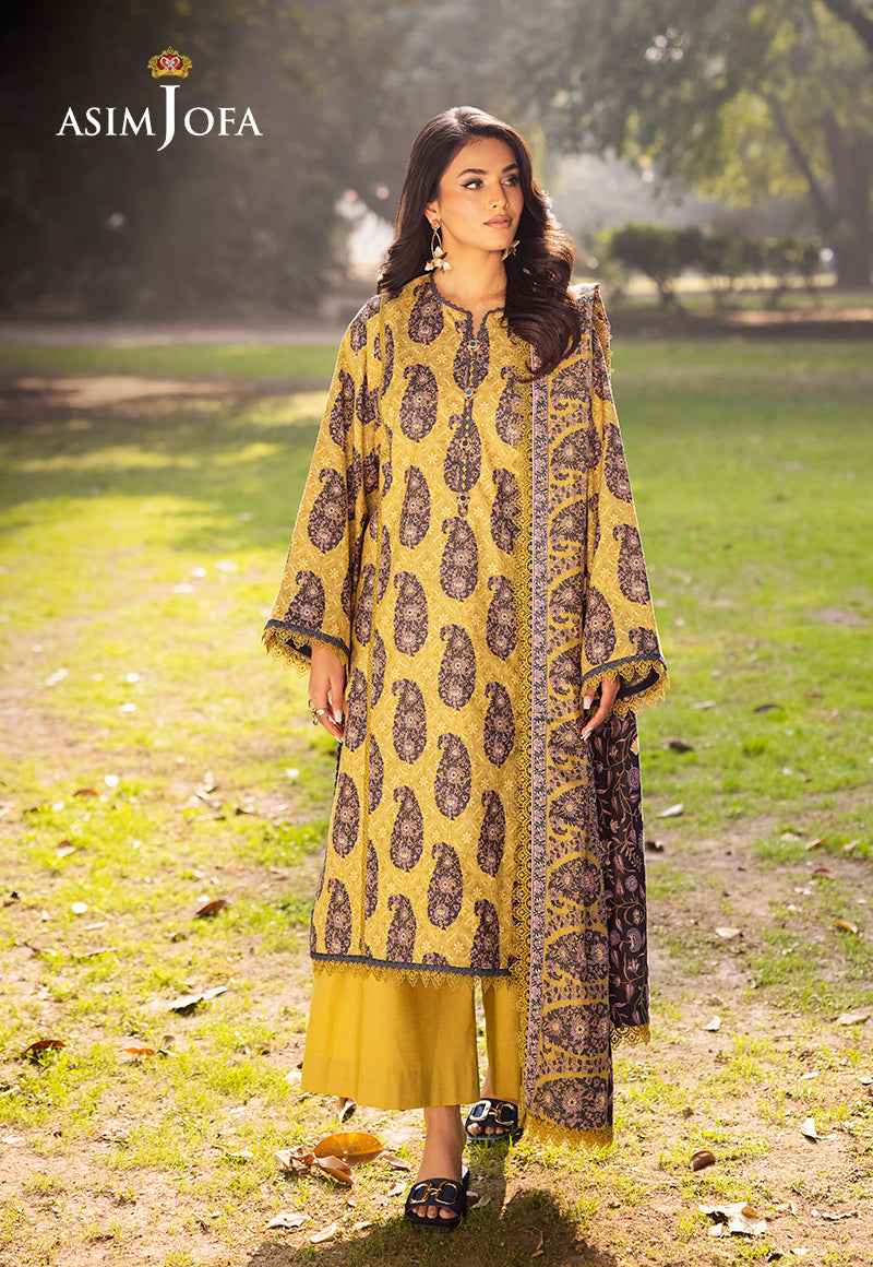 Asim Jofa | Prints Drop 2 | AJUBJ-33 - Official Asim Jofa stockist in UK - Sakeena London