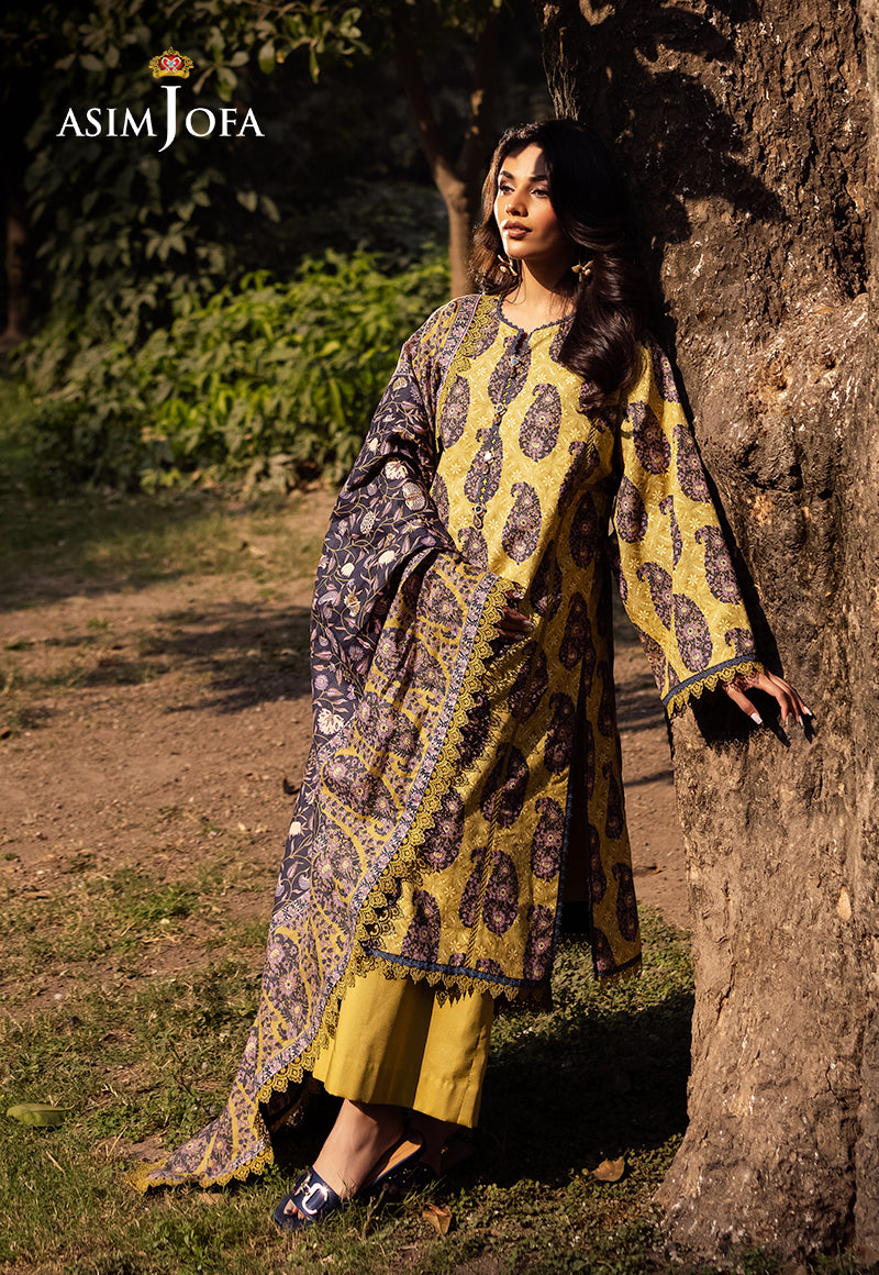 Asim Jofa | Prints Drop 2 | AJUBJ-33 - Official Asim Jofa stockist in UK - Sakeena London